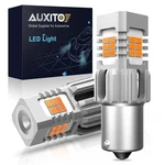 Auxito Led Front Rear Turn Signal Light Bulbs 1156 7506 Ba15s Amber Error Free. Fixed Price $68.36.