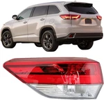 Driver Side Rear Brake Tail Light Assembly Replacement Left Side, Chrome,red. Fixed Price $90.97.