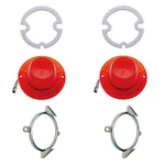 62 Chevy Impala Bel Air Biscayne Led Tail Light Lenses, Trim & Gaket Pair 1962. Fixed Price $73.91.