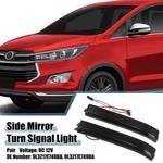 1 Pair Yellow White Side Mirror Turn Signal Light 9l3z17e748ba For Ford Black. Fixed Price $27.49.