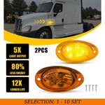 2-20x Amber Led Side Marker Turn Light Front Fit 2008-2017 Freightliner Cascadia. Fixed Price $153.33.