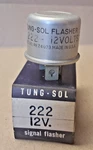 Tung-sol Signal Flasher 222 12 Volt 3 Prong Nos. Fixed Price $8.00.
