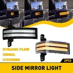 2 Led Side Mirror Light Flowing White Amber For 2019 Chevrolet Silverado 1500 Ld. Fixed Price $45.99.