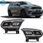 For Dodge Durango 2021 2022 2023 Headlight Headlamp Right+left Black Full Led. Fixed Price $379.32.