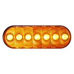 Peterson Series Lumenx 6.5" Amber Oval Grommet Mount Led Turn Signal Light. Fixed Price $18.11.
