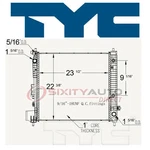 Tyc Radiator For 2017-2020 Cadillac Xt5 3.6l V6 Cooler Cooling Antifreeze Lr. Fixed Price $284.19.