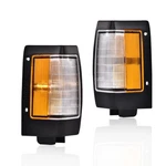 Fit For 90-97 Nissan D21 Pickup Black Parking Corner Side Marker Signal Lights. Fixed Price $21.80.