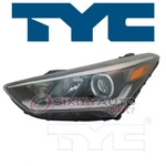 Tyc Left Headlight Assembly For 2017-2018 Hyundai Santa Fe Electrical Ah. Fixed Price $480.57.