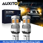 Auxito Amber 7440 Anti Hyper Flash Led Turn Signal Blinker Light Extreme Bright. Fixed Price $18.04.