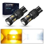 Auxito 7444 7443 Dual Switchback Led Turn Signal Parking Drl Light Bulbs Wy4. Fixed Price $18.99.