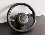12-15 A6 Audi Steering Wheel Heated Leather W/ Paddles Sku4365503. Fixed Price $245.00.