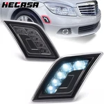 Led Side Marker Lights Front Bumper Lamps For Mercedes-benz C300 Amg 2008-2011. Fixed Price $19.60.