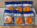 54343 (6 Pack) Grote Select 4" Amber Yellow Led Stop Tail Turn Light Female Pin. Fixed Price $7.99.