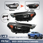 For 2023-2025 Chevy Colorado Halogen Upgrade To Led Headlights Pair Left+right. Fixed Price $489.00.