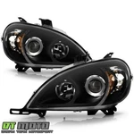 1998-2001 Mercedes-benz W163 Ml320 Ml430 Headlights Left+right Halogen Fit Only. Fixed Price $168.99.