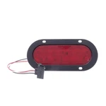 Peterson V822kr-7 Red Lumenx Oval Led Stop Turn Tail Light Pl3 Flange Kit. Fixed Price $11.03.