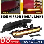 For 2015-2022 Ford Mustang Led Side Mirror Smoked Lens Turn Signal Light Lamps. Fixed Price $27.54.