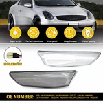 Auxito 2x White Side Led Marker Lights Signal For 03-07 Infiniti G35 Coupe 2door. Fixed Price $22.99.