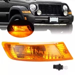 Turn Signal Light For Jeep Liberty 2005-2007 Passenger Side Park/signal Lamp Rh. Fixed Price $13.49.