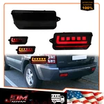 For 05-10 Jeep Grand Cherokee Smoked Rear Reflector Led Tail Brake Signal Lights. Fixed Price $44.99.