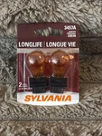 Sylvania 3457a Longlife Bulb Qty 2 Drl Turn Signal Side Marker Amber. Fixed Price $10.71.