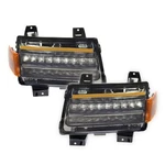 Quake Led Qte1023 Smoked Fender Light W/sequential Turn & Marker For Jeep. Fixed Price $335.98.