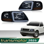 Fit For 97-04 F150 Expedition Smoke Led Tube Headlights & Corner Parking Lights. Fixed Price $80.60.