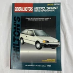 Chilton General Motors Metro / Sprint Manual 1985-93. Fixed Price $10.24.