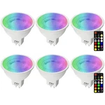 Mr16 Led Bulb Color Changing Light Bulbs With Remote Control Dimmable 12v 5w 6pk. Fixed Price $25.99.