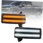 Amber Led Side Mirror Turn Signal Light Kits For 2020-2025 Gmc Sierra 2500hd. Fixed Price $97.59.