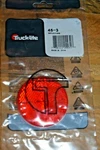 Lot Of 10x Truck-lite 45-3 Red Reflector Round 2". Fixed Price $39.99.