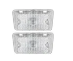 Usa-made! 1970 Chevelle "ss" Parking Light Lens, Clear - Pair New Trim Parts!. Fixed Price $63.89.