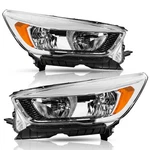 For 2017-2019 Ford Escape Halogen Headlights Headlamps W/o Led Drl Left+right. Fixed Price $149.88.