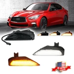 Swithback Led Sequential Signal Fog Lights For Infiniti Q50 Q50s Sport 2014-2020. Fixed Price $49.99.