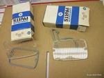 Nos Mopar 1971 Plymouth Satellite 4- Door Grille Park Lenses Pair Pn 3514324-5. Fixed Price $99.89.
