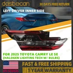 Left Driver Inner Side Halogen Tail Light Rear Lamp For Toyota Camry Le Se 2025. Fixed Price $50.99.
