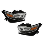 Lablt Headlight Headlamp For 2013-2016 Ford Taurus Pair Of Halogen W/gray Trim. Fixed Price $209.44.