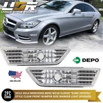Depo Euro Crystal Clear Bumper Side Marker Lights For 12-14 Mercedes W218 Cls. Fixed Price $39.95.