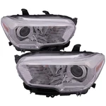 Headlight Chrome Halogen Pair Fits 2016-2018 Toyota Tacoma To2502242 To2503242. Fixed Price $269.47.