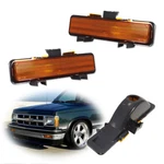 For Chevy S10 Blazer Turn Signal Lights 1983-1994 Driver & Passenger Amber 1pair. Fixed Price $23.99.