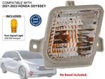 Fits Turn Signal Light 2021-2023 Honda Odyssey Ex Elite Passenger Side Ho2531134. Fixed Price $29.90.