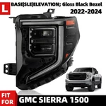 Fits For 2022-2024 Gmc Sierra 1500 Elevation Pro Sle Full Led Headlight Driver. Fixed Price $196.00.