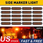 Oval 4-led 6-led Side Marker Lights Truck Trailer Clearance Light Waterproof Usa. Fixed Price $18.99.