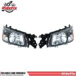 For Subaru Forester 2003 2004 Headlight Left+right Black Housing Clear Halogen. Fixed Price $102.40.