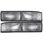 Tyc 12-1410-01 12-1409-01 Front Lh Rh Clear Turn Signal Park Lamps For Gm C/k. Fixed Price $29.99.