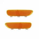 For 1999-2006 Bmw 323i Pair Driver And Passenger Side Bumper Reflector Dot. Fixed Price $33.27.