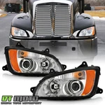 2008-2017 Kenworth T660 Chrome Projector Headlight Headlamps Pair Set Left+right. Fixed Price $192.99.