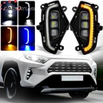 Led Fog Lights For 2019 20 21 22 Toyota Rav4+drl Turn Signal Front Bumper Lamps. Fixed Price $48.98.