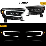 Vland 2* Led Projector Headlights For Ford Ranger 2015-2021 Sequential Signals. Fixed Price $494.99.