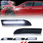 Smoked Dynamic White Led Front Side Marker Lights For 09-16 Porsche Panamera 970. Fixed Price $44.99.